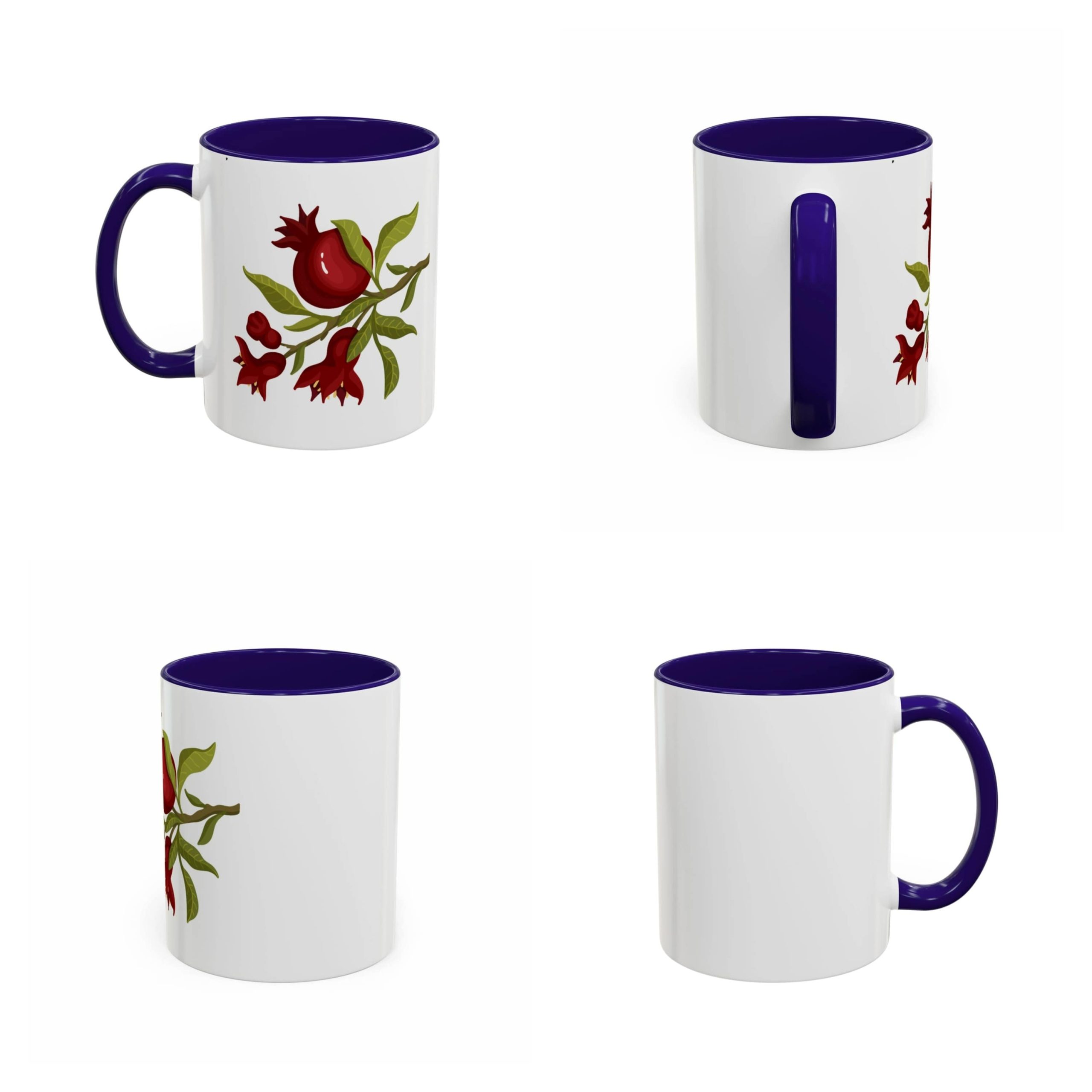 ماگ مدل دسته دار طرح انار 01 - Image 8